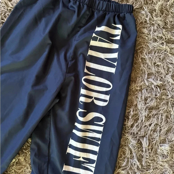 Taylor Swift Eras Tour Lightweight Navy Blue Pants Women Size Small - Picture 4 of 6